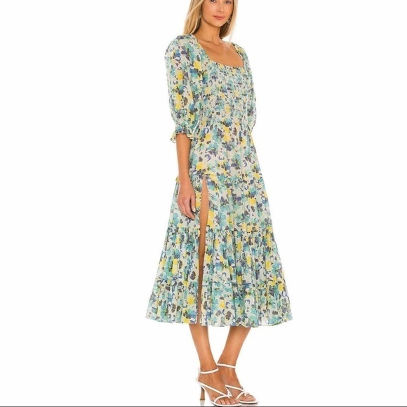 LoveShackFancy Capri Off The Shoulder Dress - Picture 16 of 16